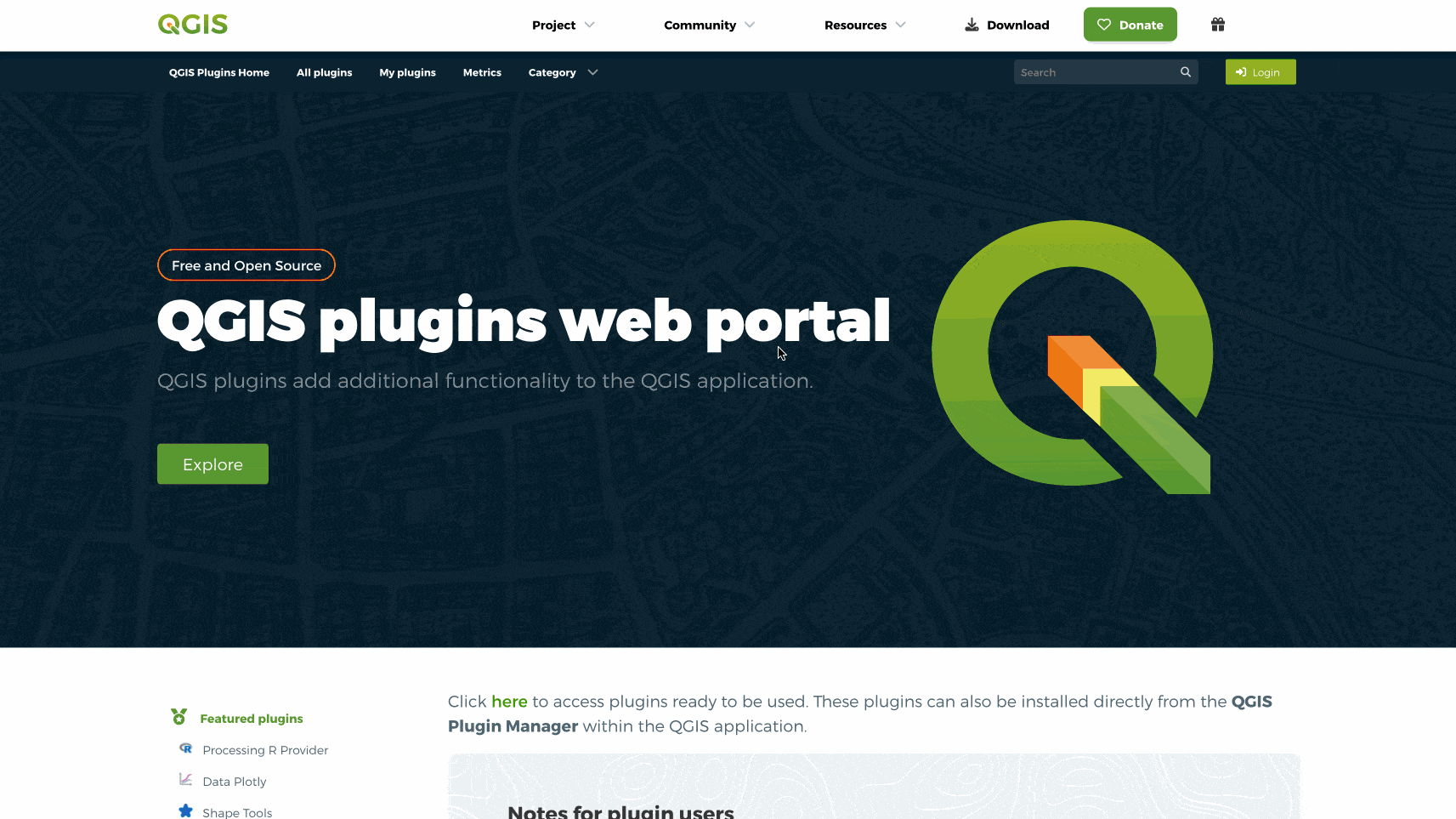 Introducing the new QGIS Plugins Website and QGIS Hub - Cover Image
